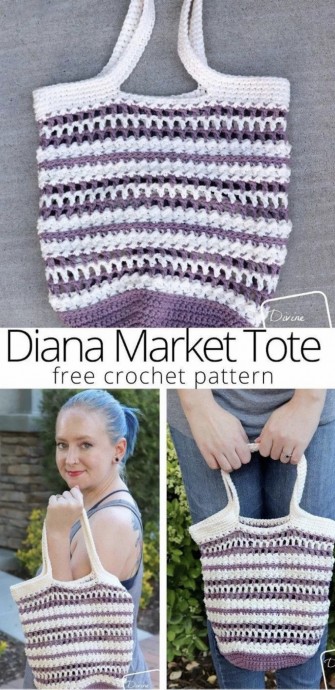 Explore the Elegance and Functionality of the Crochet Diana Market Tote Explore the Elegance and Functionality of the Crochet Diana Market Tote