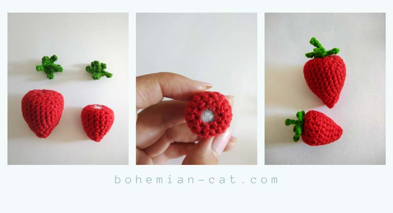 Create Adorable Crochet Amigurumi Strawberries: Step-by-Step Guide