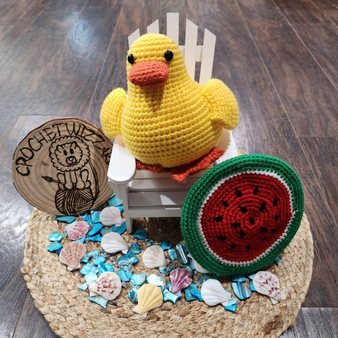 Create Your Own Adorable Crochet Delilah the Duck Amigurumi Project Create Your Own Adorable Crochet Delilah the Duck Amigurumi Project