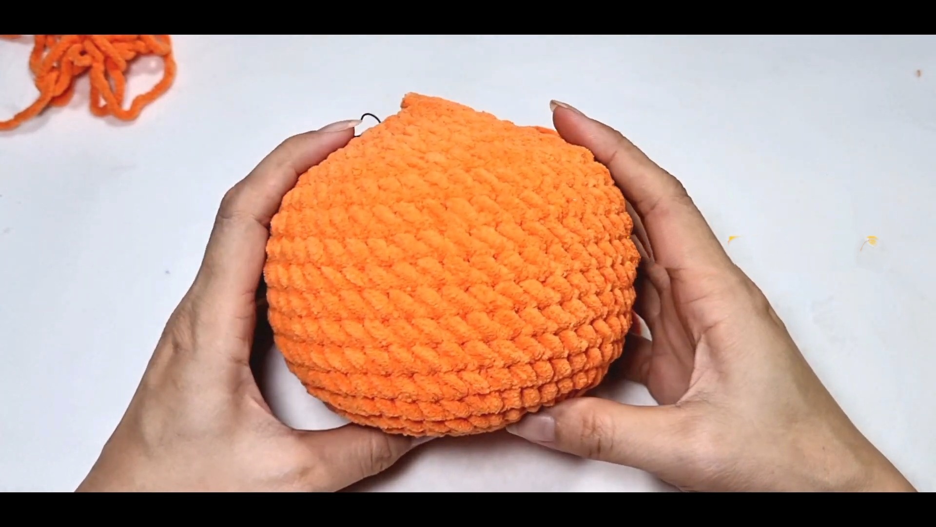 Crochet Festive Halloween Pumpkin