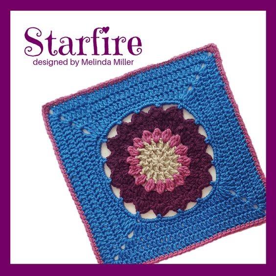Create Your Own Starfire Afghan Square: A Detailed Crochet Guide for All Skill Levels