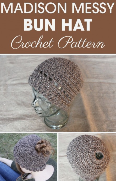 Make a Messy Bun Hat