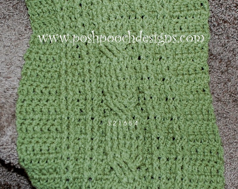 Crochet Green Meadows Scarf - A Versatile and Charming Accessory for Every Season