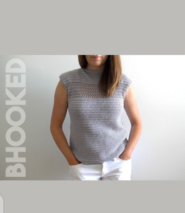 Beautiful Sleeveless Crochet Top