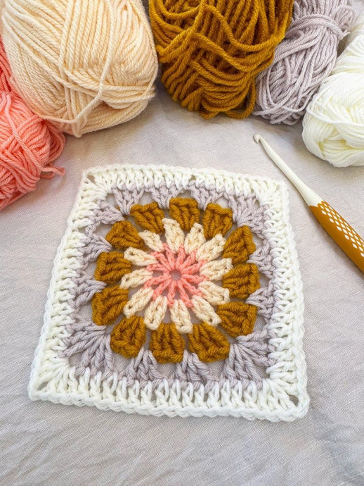 Create a Beautiful Crochet Sunset Square Pattern for Cozy Projects