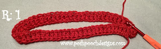 Crochet American Flag Headband