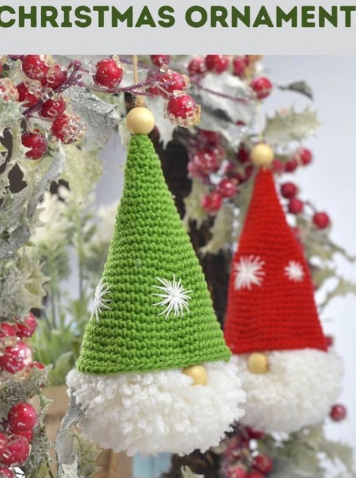 Crochet Christmas Tree Ornament