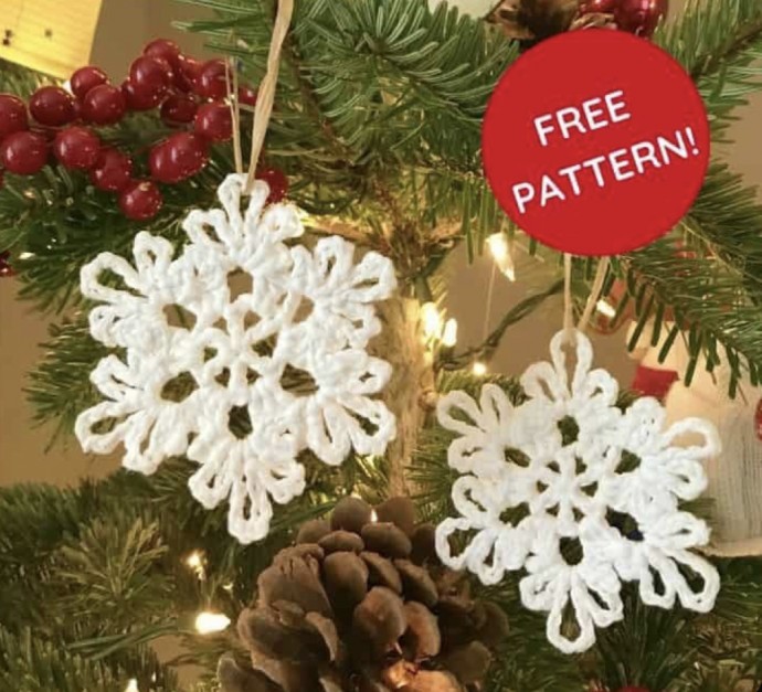 Crochet Snowflake Pattern (Free)