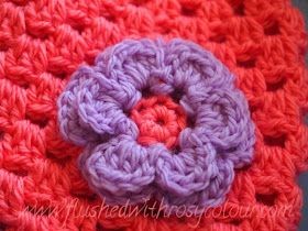 Crochet Daisy-Centered Irish Rose