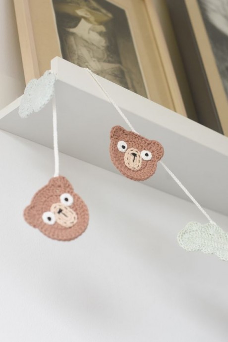 Crochet Bear Motif