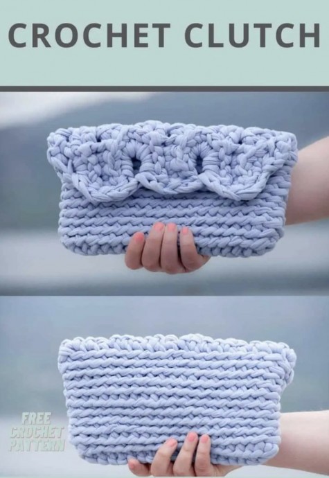 Lovely Crochet Clutch