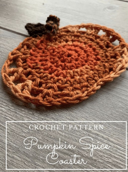 Create Cozy Pumpkin Spice Coasters: Easy Crochet Pattern for Autumn Decor Create Cozy Pumpkin Spice Coasters: Easy Crochet Pattern for Autumn Decor