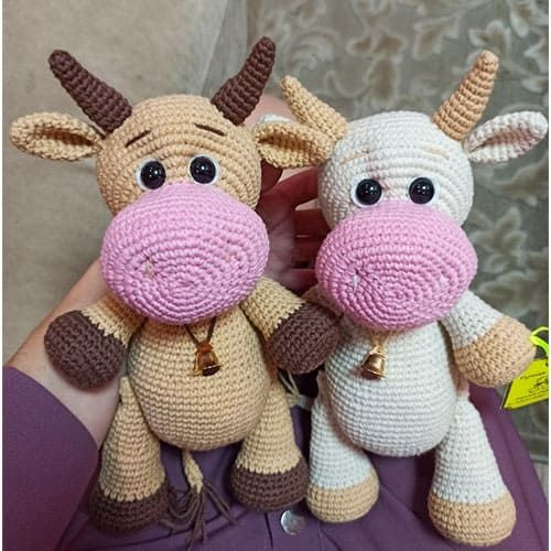 Create Your Own Adorable Semyon the Bull Amigurumi – Complete Crochet Guide