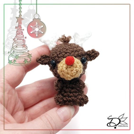 Crochet Rudolf Amigurumi