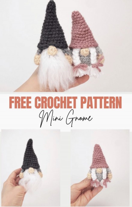 Create Adorable Mini Crochet Gnomes: A Fun Craft Project for Beginners Create Adorable Mini Crochet Gnomes: A Fun Craft Project for Beginners