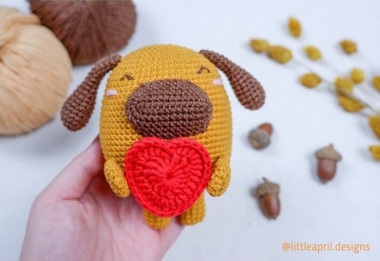 Create an Adorable Valentine's Day Puppy Dog with Crochet – A Complete Guide to Crafting Your Perfect Amigurumi Gift