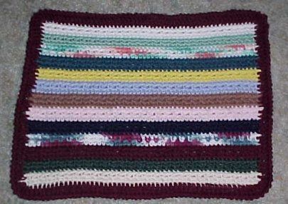 Create a Gorgeous Crochet Scrap Placemat with Leftover Yarn - DIY Project Guide