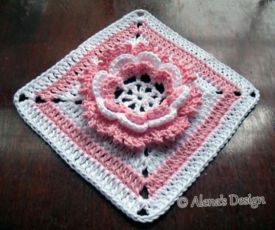 Create Stunning Floral Designs with the Easy Flower Square Crochet Pattern Create Stunning Floral Designs with the Easy Flower Square Crochet Pattern