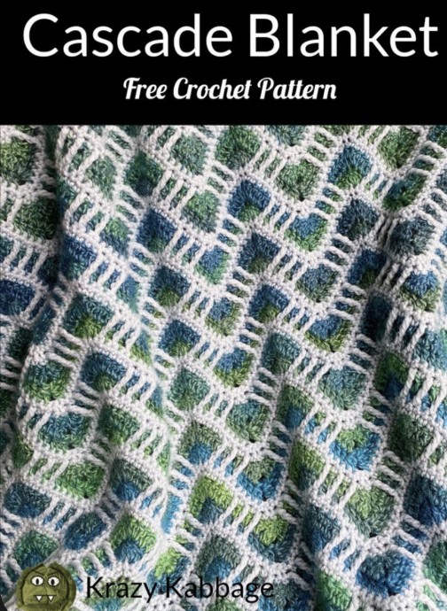 How to Crochet the Cascade Baby Blanket