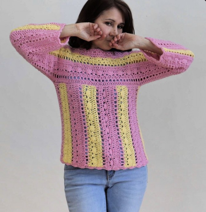 Easy and Fun Crochet Summer Top Pattern for All Skill Levels Easy and Fun Crochet Summer Top Pattern for All Skill Levels