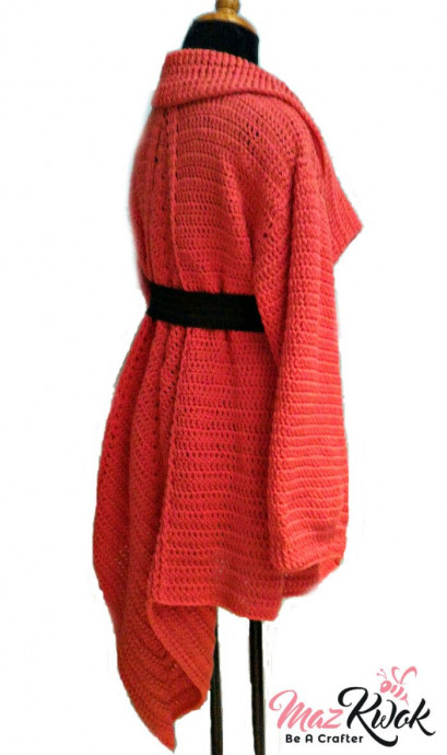 Create Your Own Cozy Crochet Mountain Ridge Coat with This Step-by-Step Guide