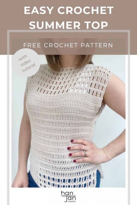 Eyelet Lacy Crochet Top