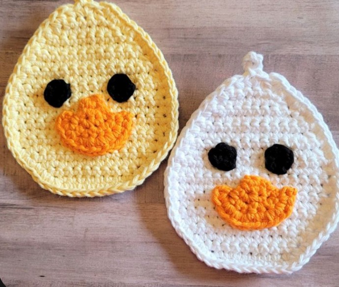 Charming Smiling Duck Potholder: A Perfect Kitchen Accessory for Every Cook Charming Smiling Duck Potholder: A Perfect Kitchen Accessory for Every Cook