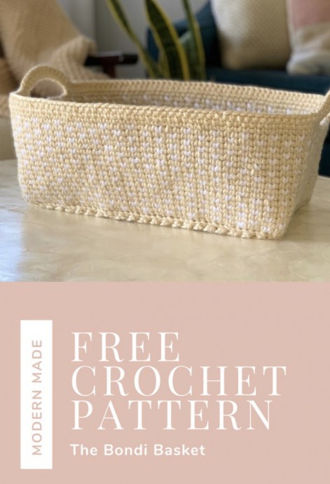 The Bondi Basket Free Crochet Pattern