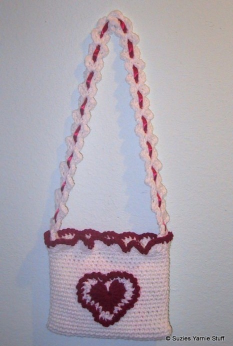 Crochet Valentine Purse