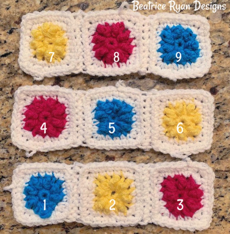 Create Your Own Crochet Summer Circus Square - A Whimsical Pattern for Bright and Colorful Crafts