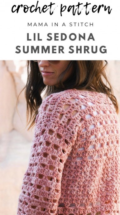 Lil Sedona Shrug Crochet Pattern