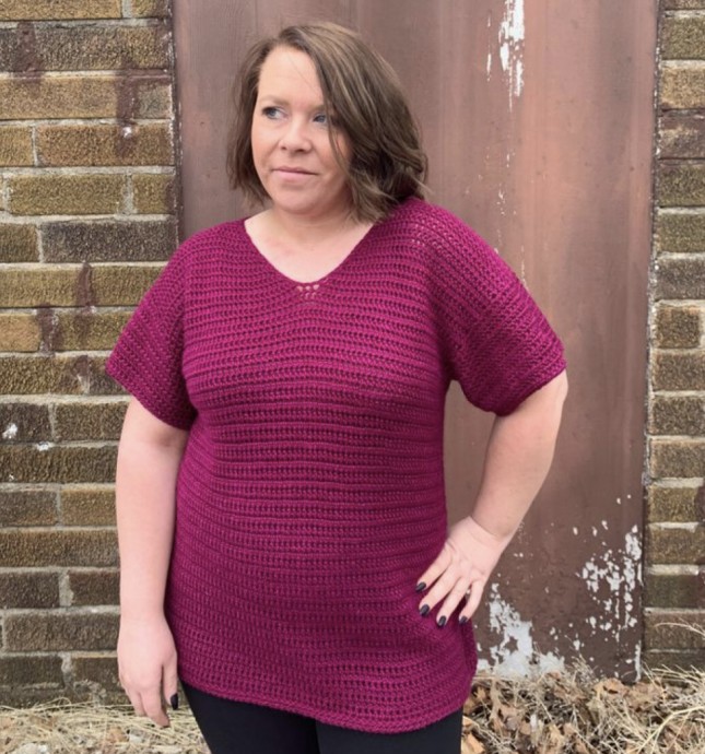 Elevate Your Summer Wardrobe with the Stylish Ollie Tunic Crochet Pattern