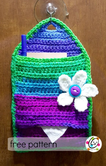 Create Adorable Crochet Locker Pockets for School Organization