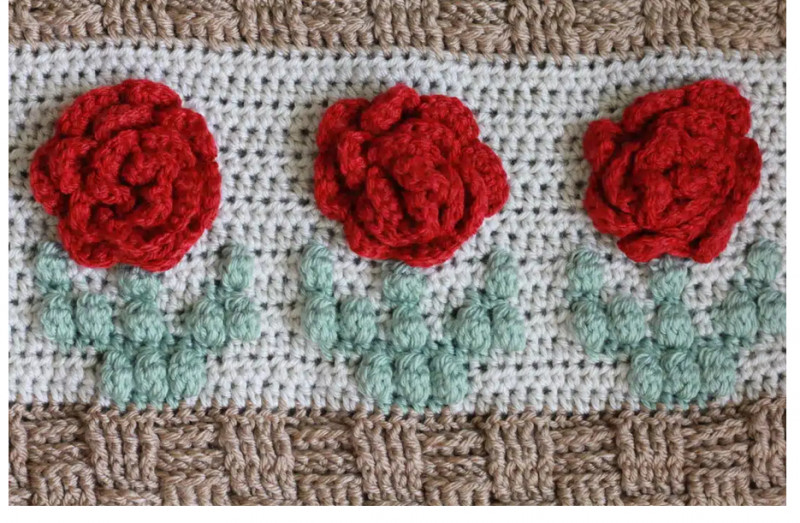Crochet Flower Basket Blanket Tutorial: Create Your Own Beautiful Decor