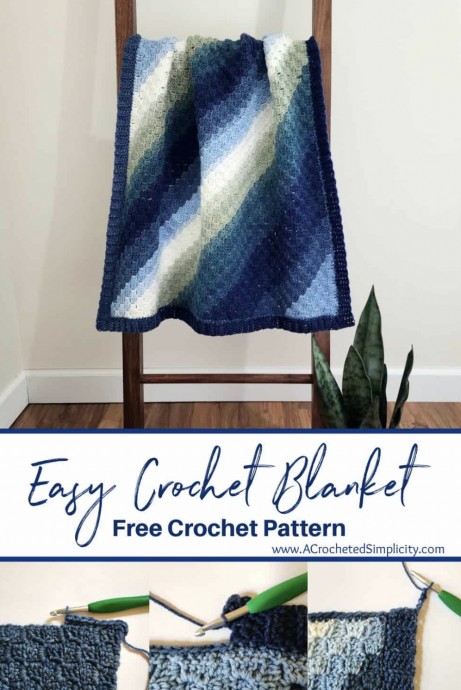 Caspian Crochet Blanket