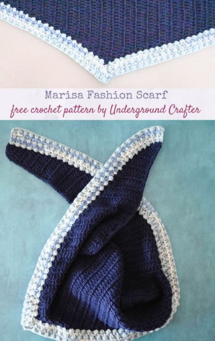 Discover the Exquisite Crochet Marisa Fashion Scarf - A Unique Handcrafted Accessory