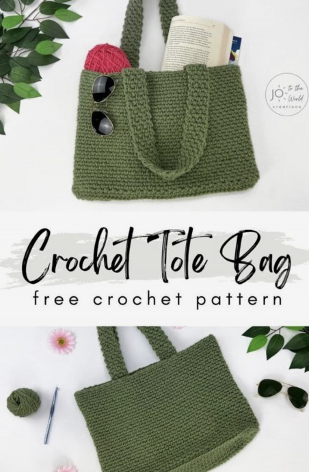 Easy Crochet Tote Bag