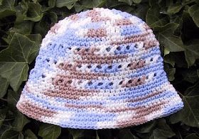 Crochet Cross Stitch Hat