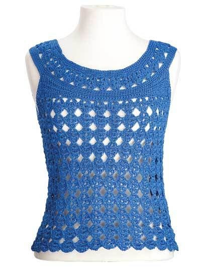 Create Your Perfect Summer Look with a Stylish Crochet Sleeveless Top Pattern