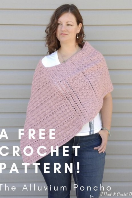 The Alluvium Poncho Crochet Pattern