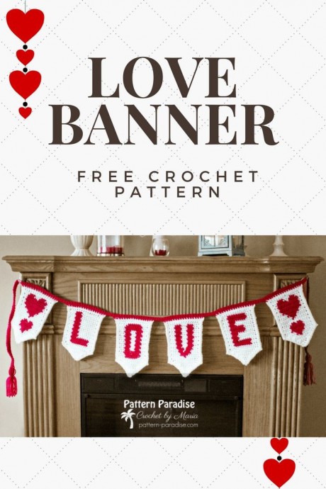 Crochet Love Banner