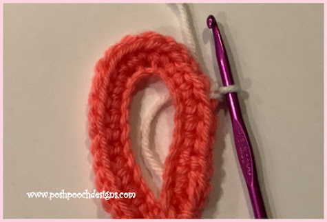 Crochet  Cancer Awareness Ribbon With Wings