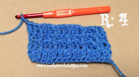 Crochet Waffle Stitch Headband