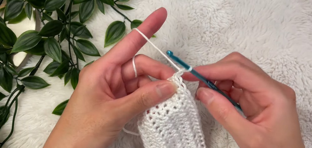 Crochet Asymmetrical Top