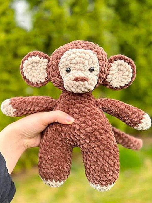 Create Your Own Adorable Crochet Plush Monkey Amigurumi: Step-by-Step Guide Create Your Own Adorable Crochet Plush Monkey Amigurumi: Step-by-Step Guide
