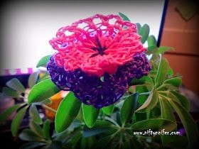 Vibrant Crochet Funky Flower Motif Pattern for Unique Designs