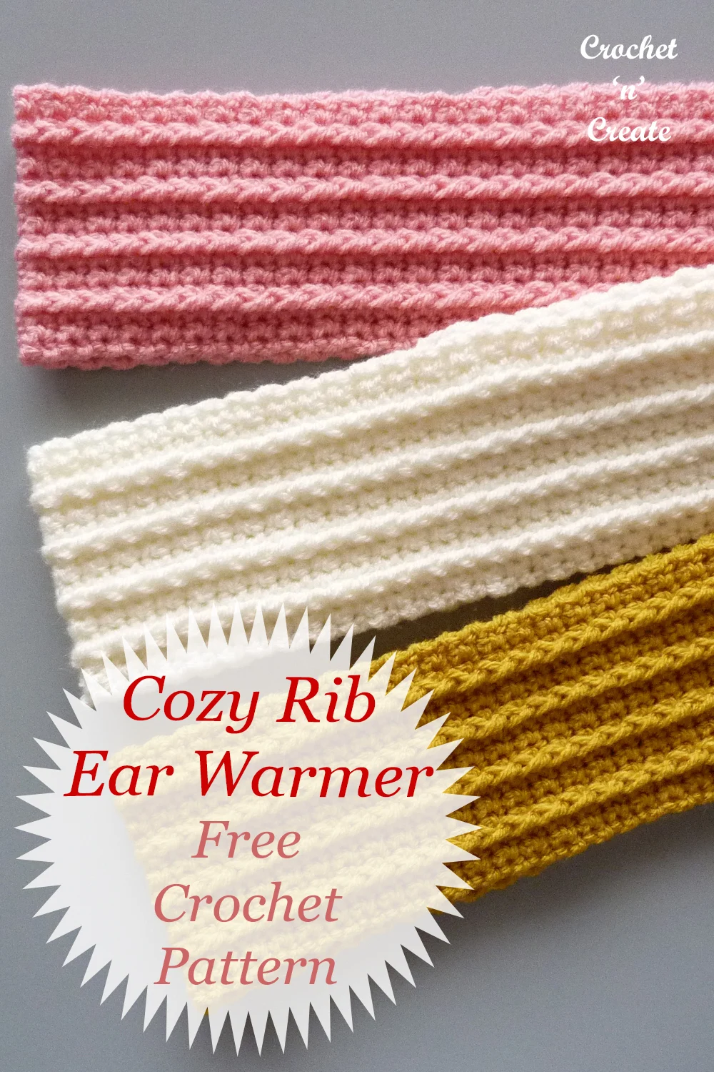 Crochet Cozy Rib Earwarmer: A Stylish and Practical Winter Accessory