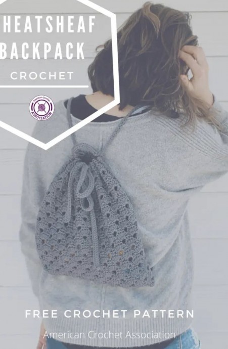 Wheatsheaf Crochet Backpack