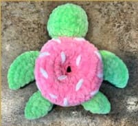Crochet Donut Turtle Amigurumi