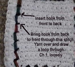Enhance Your Home Decor with the Handmade Crochet Outlined Coaster